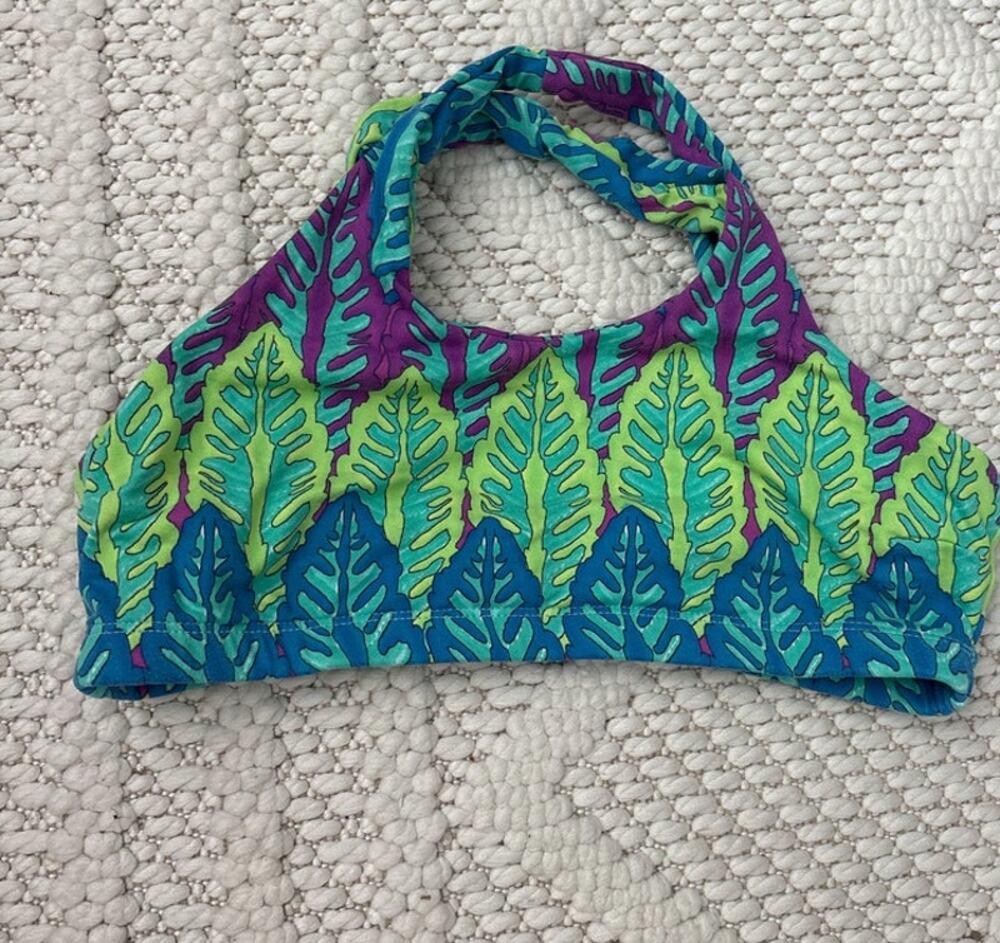 Yogabela Womens Tropical Print Bra Size Small